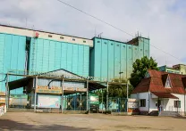 Facade of the building